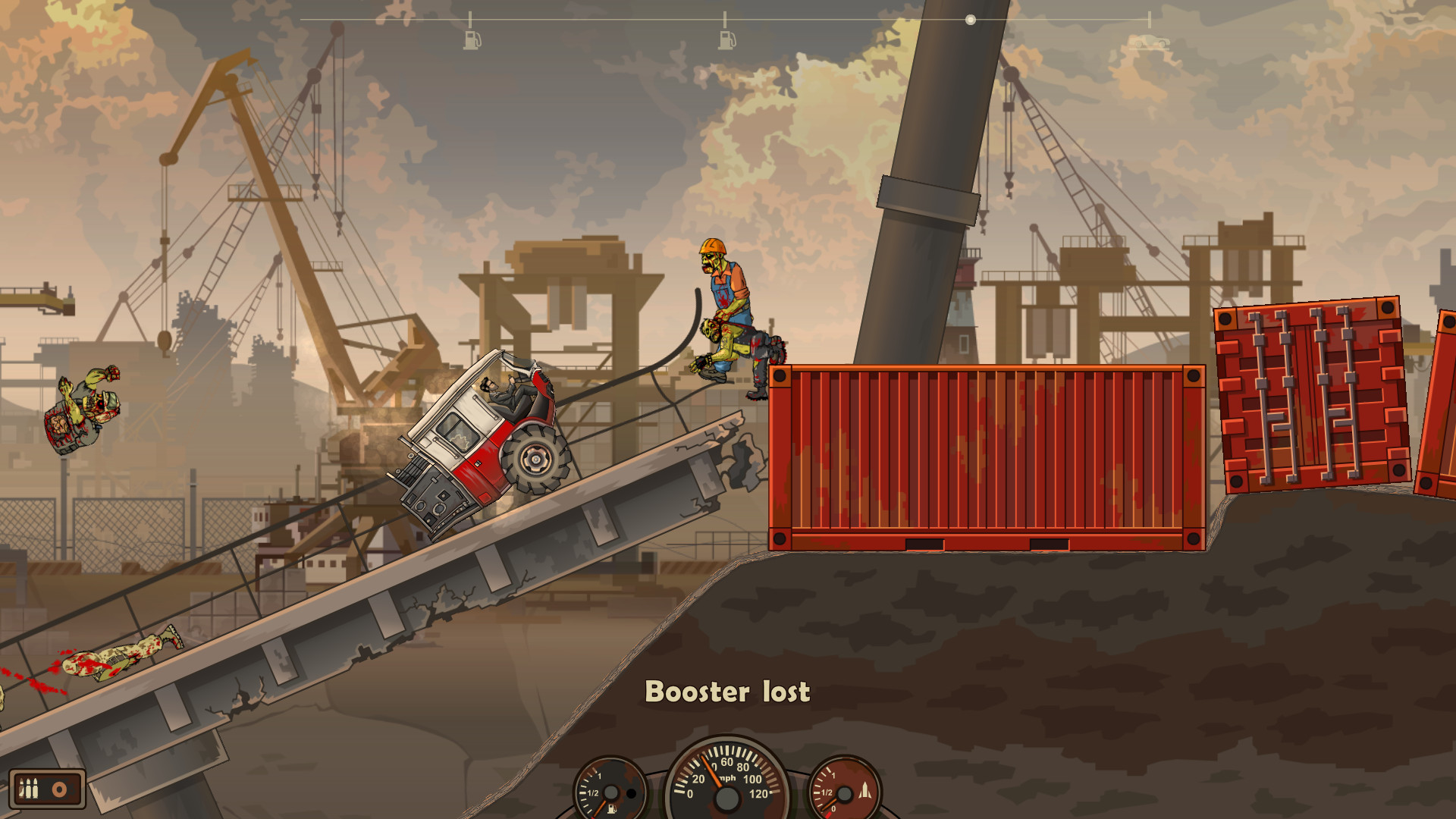 Скриншот: Earn to Die 2