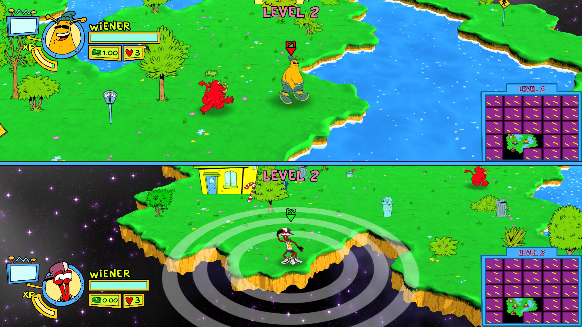 Скриншот: ToeJam & Earl: Back in the Groove!