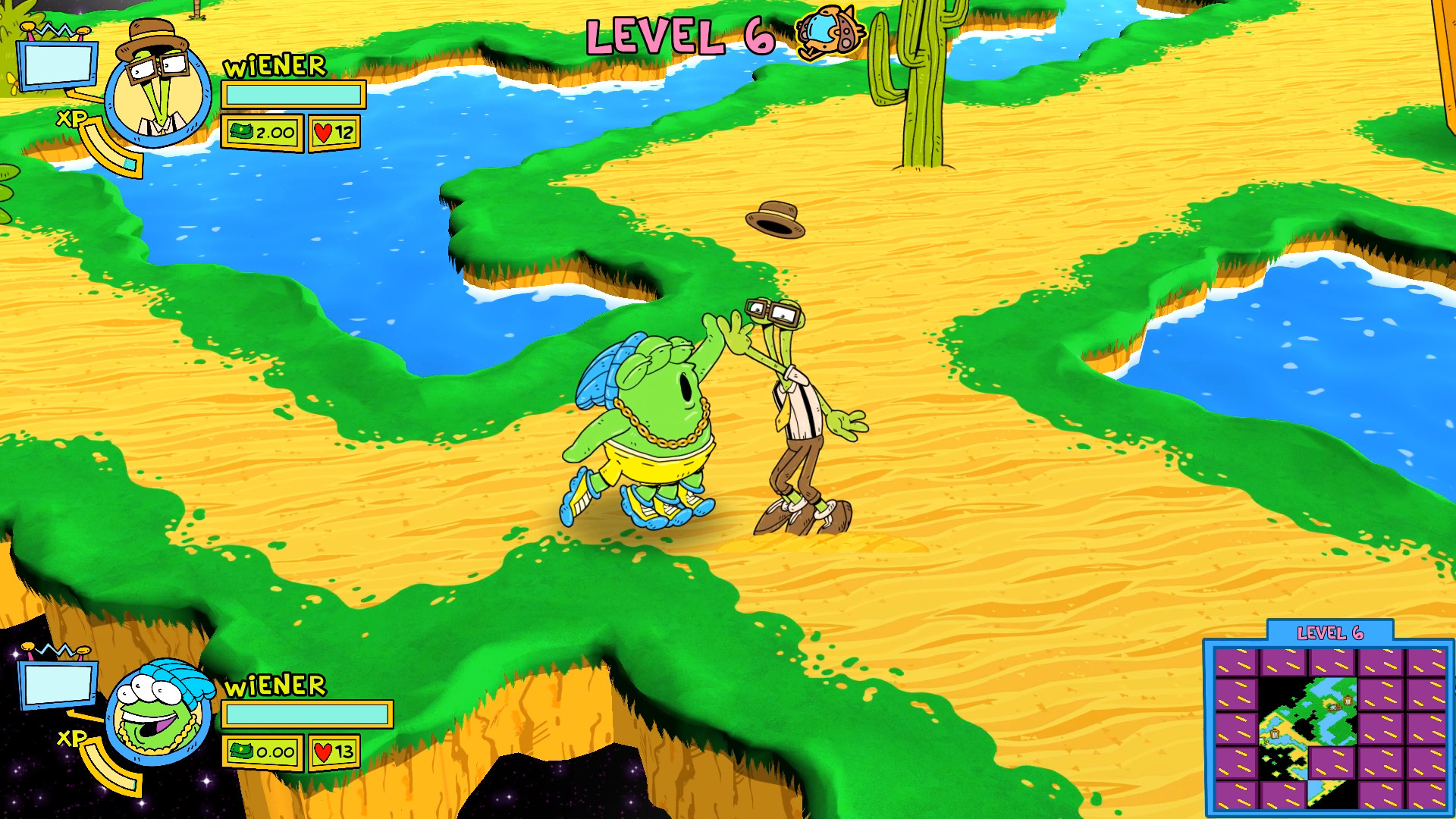 Скриншот: ToeJam & Earl: Back in the Groove!