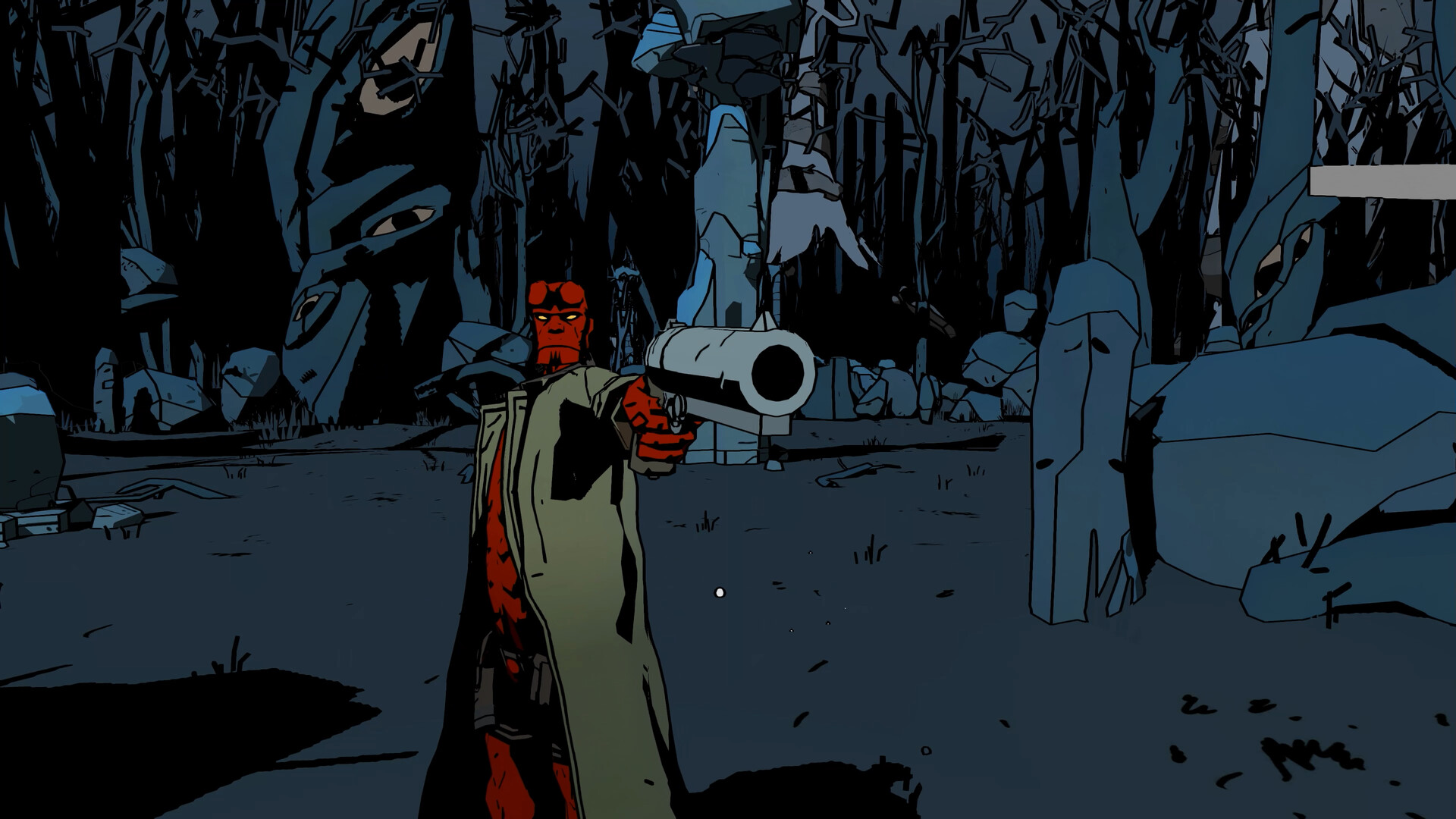 Скриншот: Hellboy Web of Wyrd
