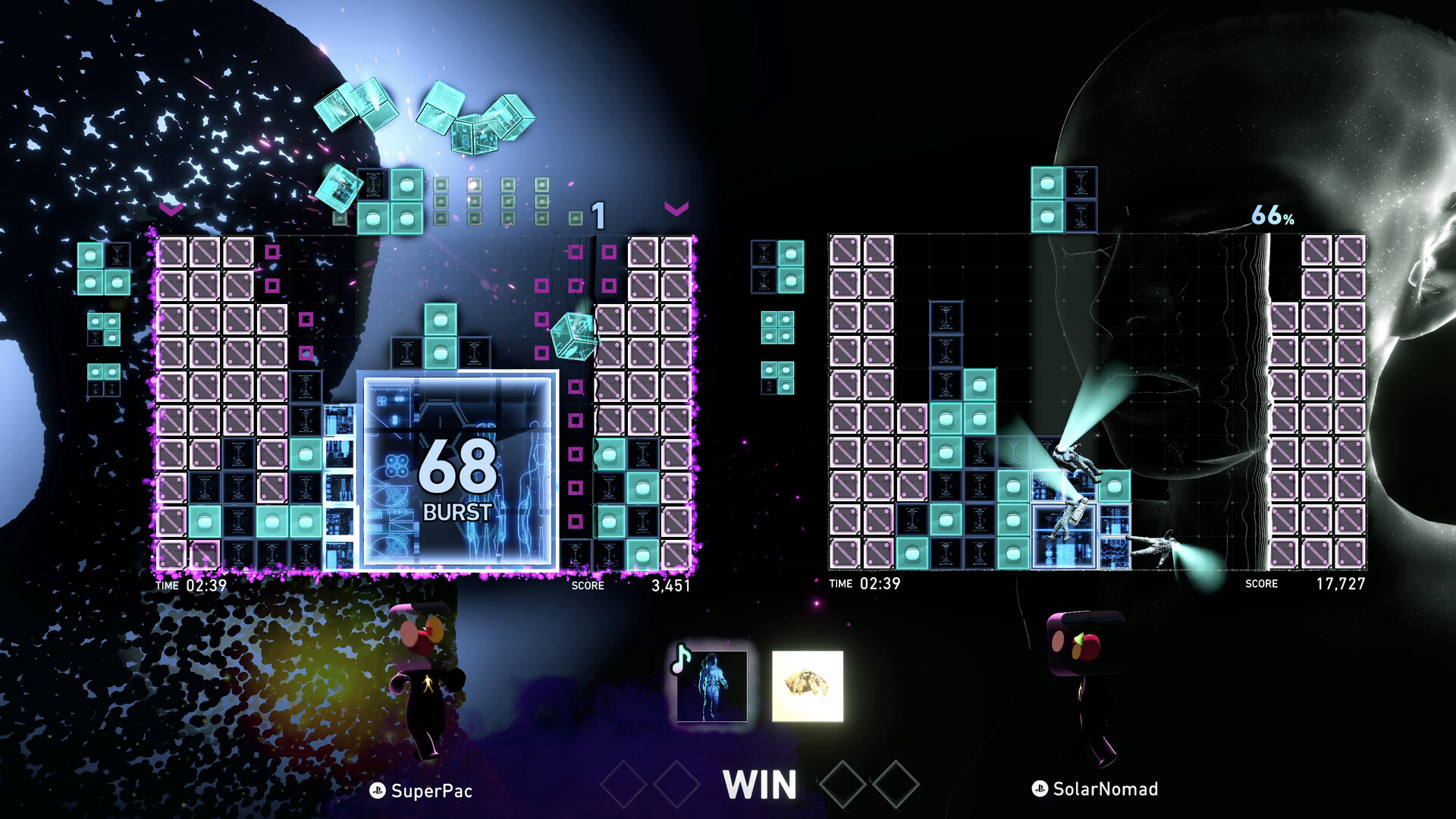 Скриншот 14: Lumines Arise