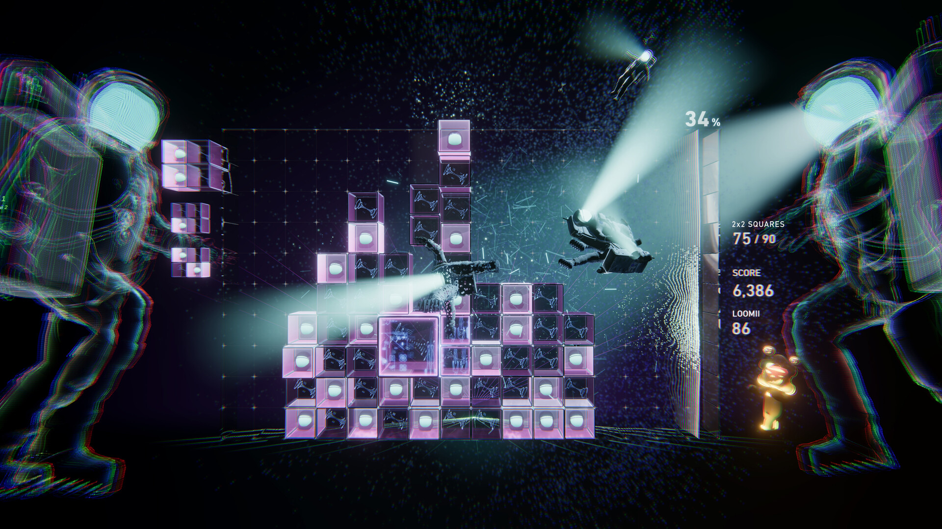 Скриншот: Lumines Arise