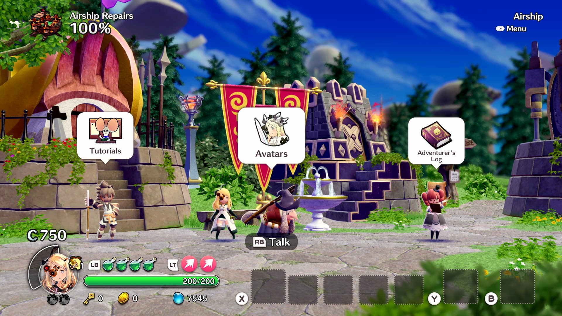 Скриншот: Little Noah: Scion of Paradise