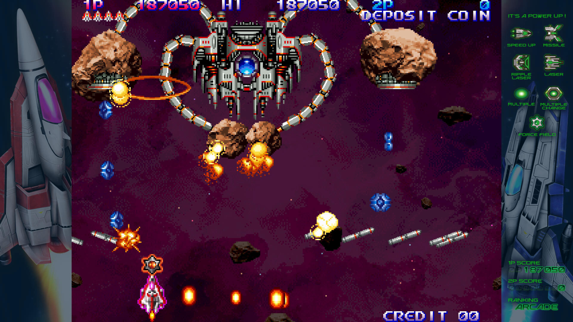 Скриншот: GRADIUS ORIGINS