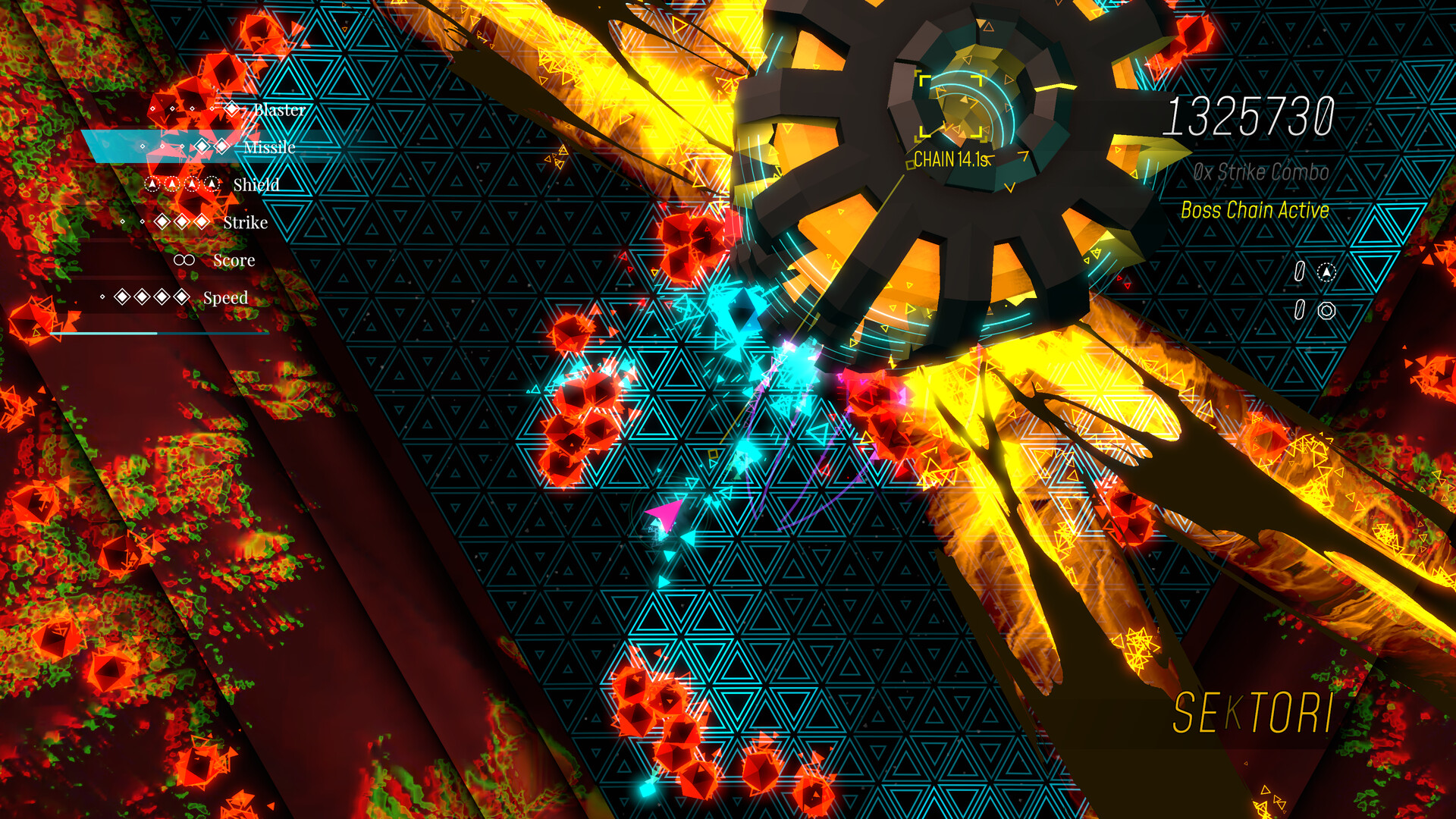 Скриншот: Sektori