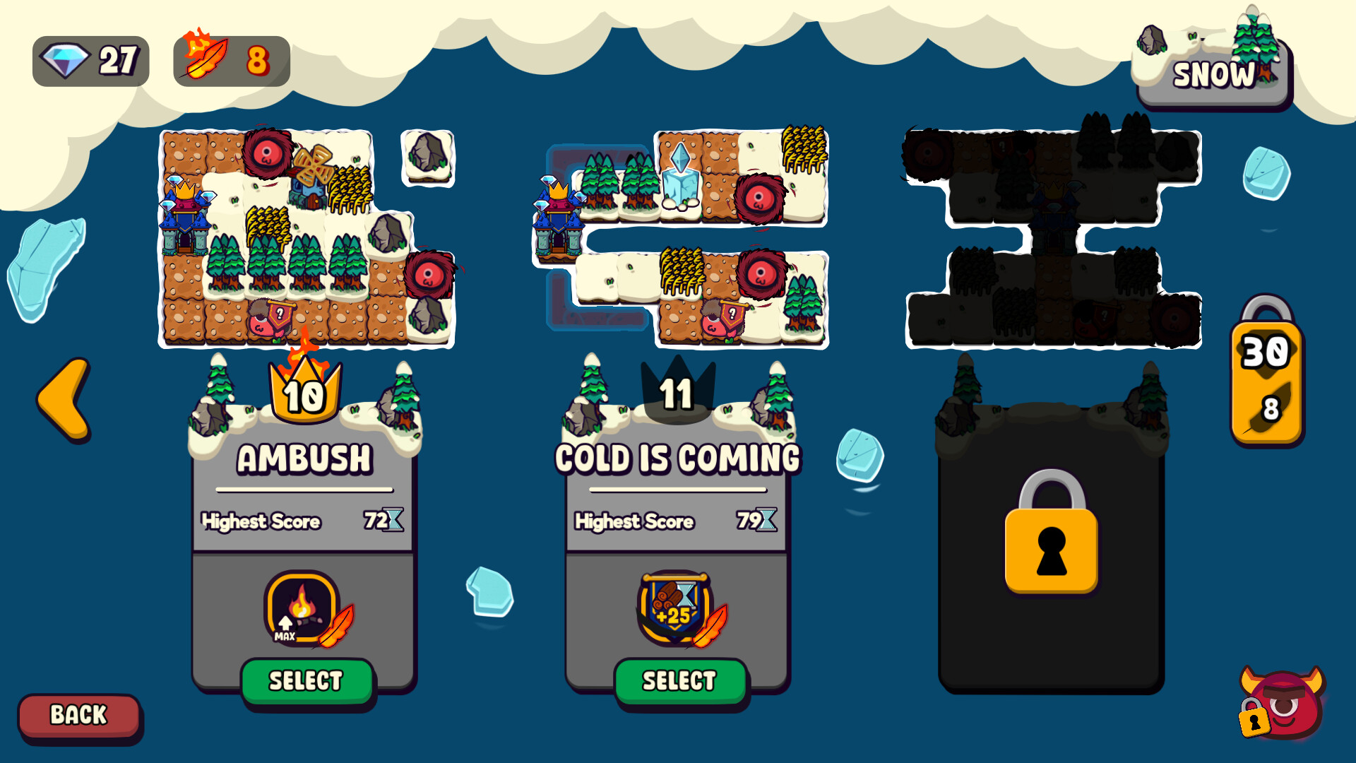 Скриншот: Islets Defense