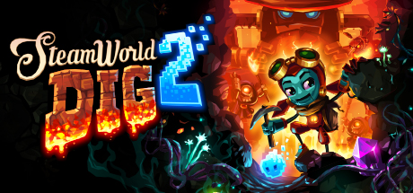 Обложка: SteamWorld Dig 2