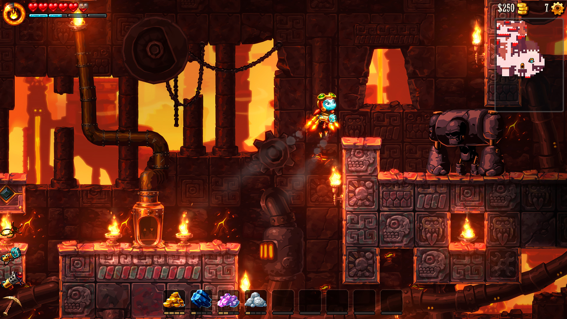 Скриншот 7: SteamWorld Dig 2