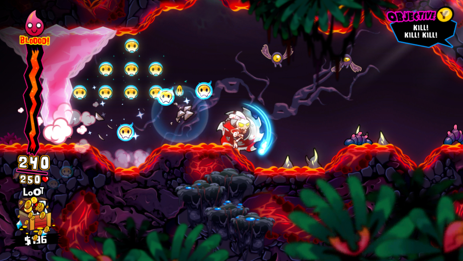 Скриншот: Hell Yeah! Wrath of the Dead Rabbit