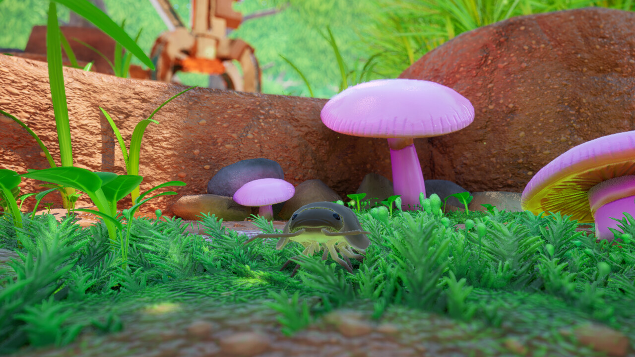 Скриншот: Isopod: A Webbed Spin-off