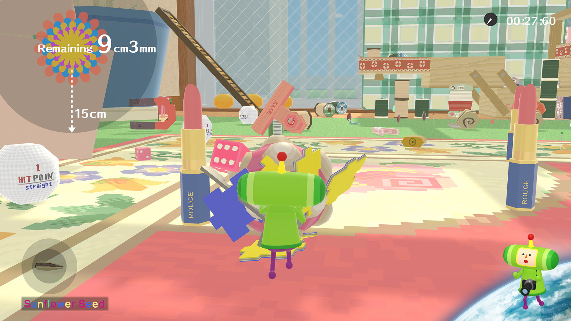 Скриншот: We Love Katamari REROLL+ Royal Reverie