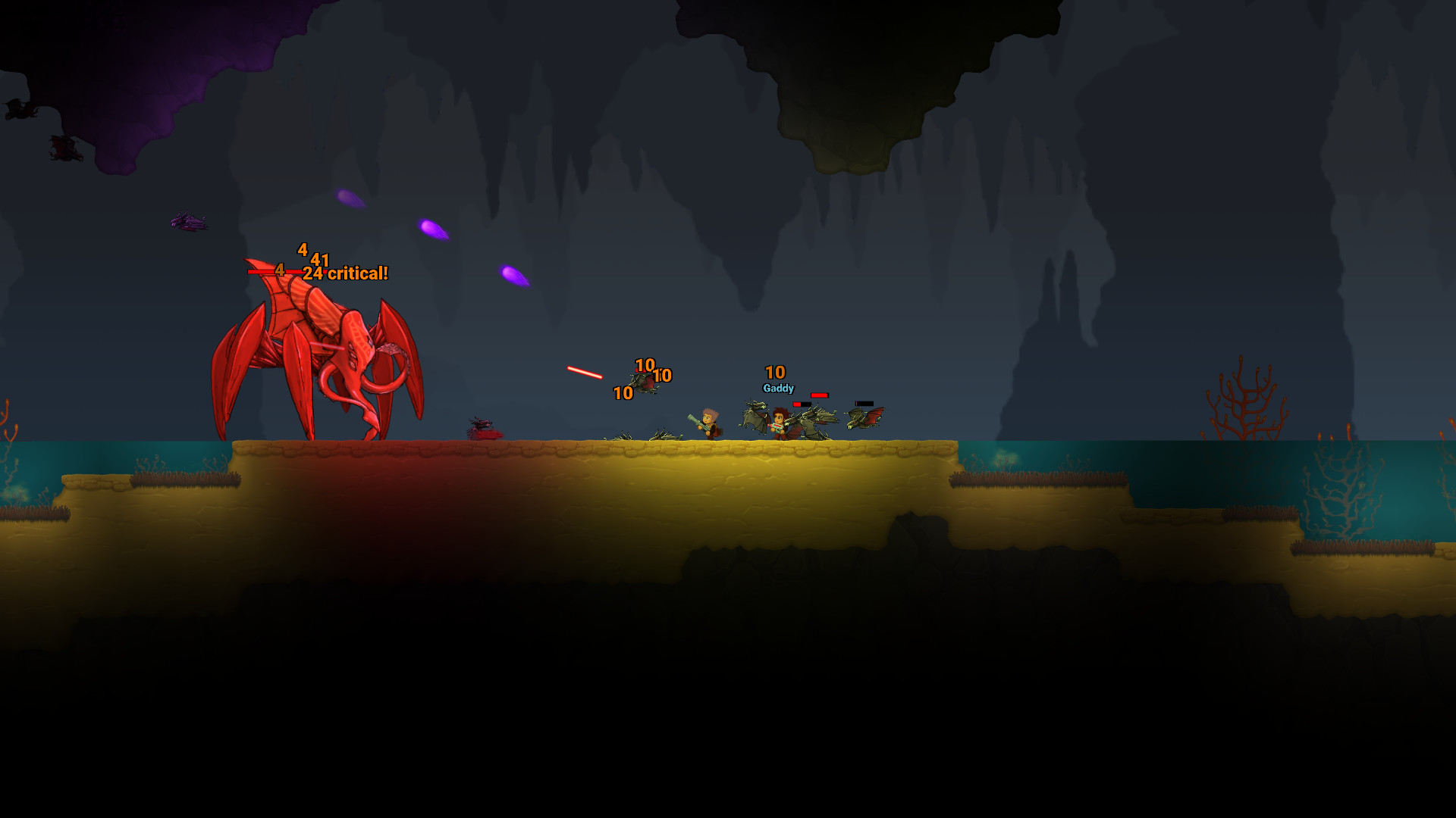 Скриншот: Dig or Die