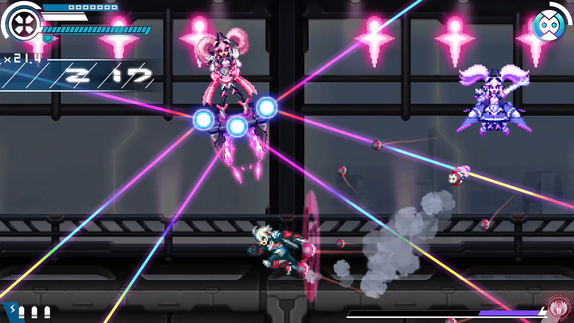 Скриншот: Gunvolt Chronicles: Luminous Avenger iX