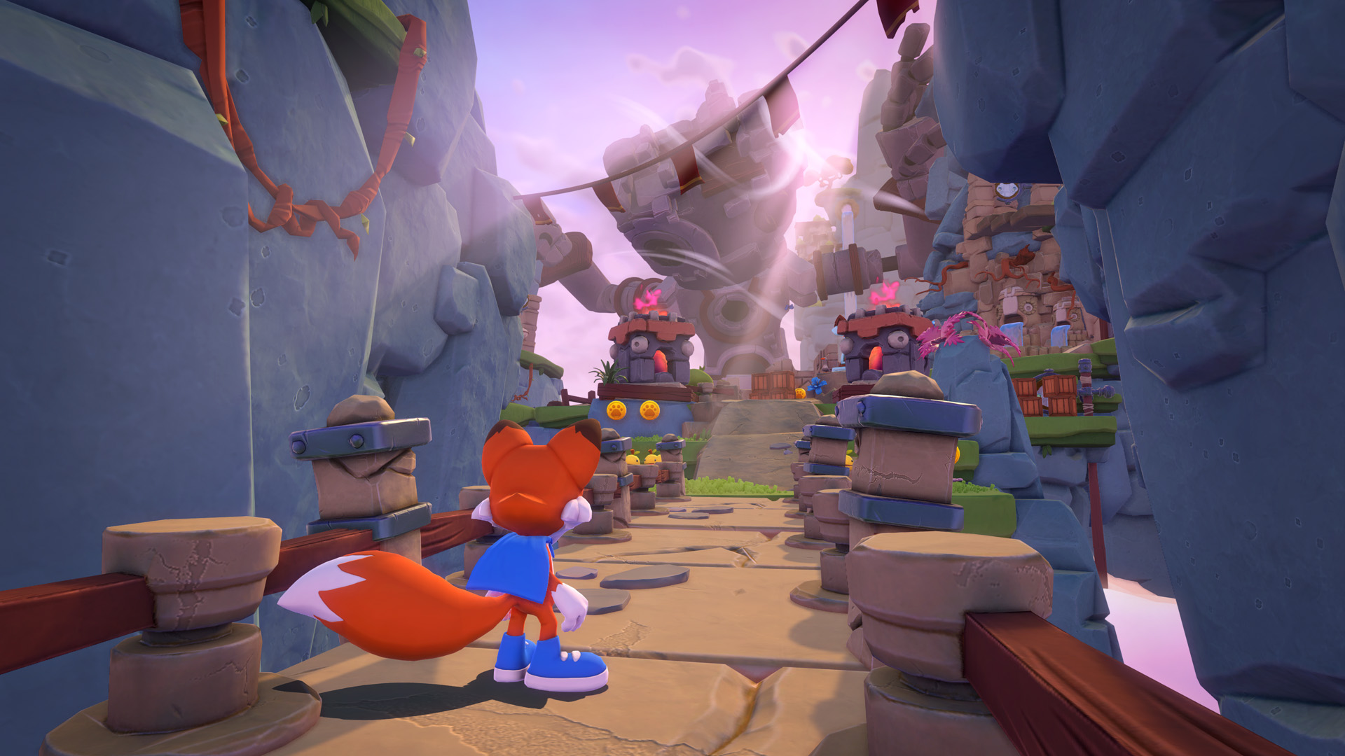 Скриншот: Super Lucky's Tale