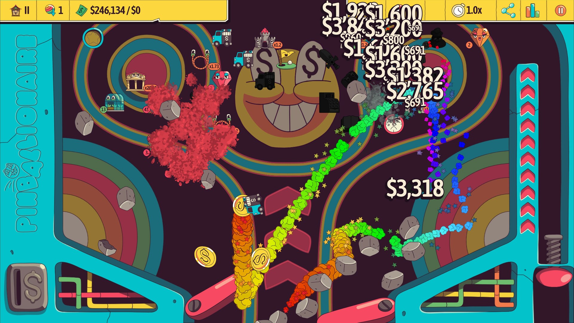 Скриншот: Ballionaire