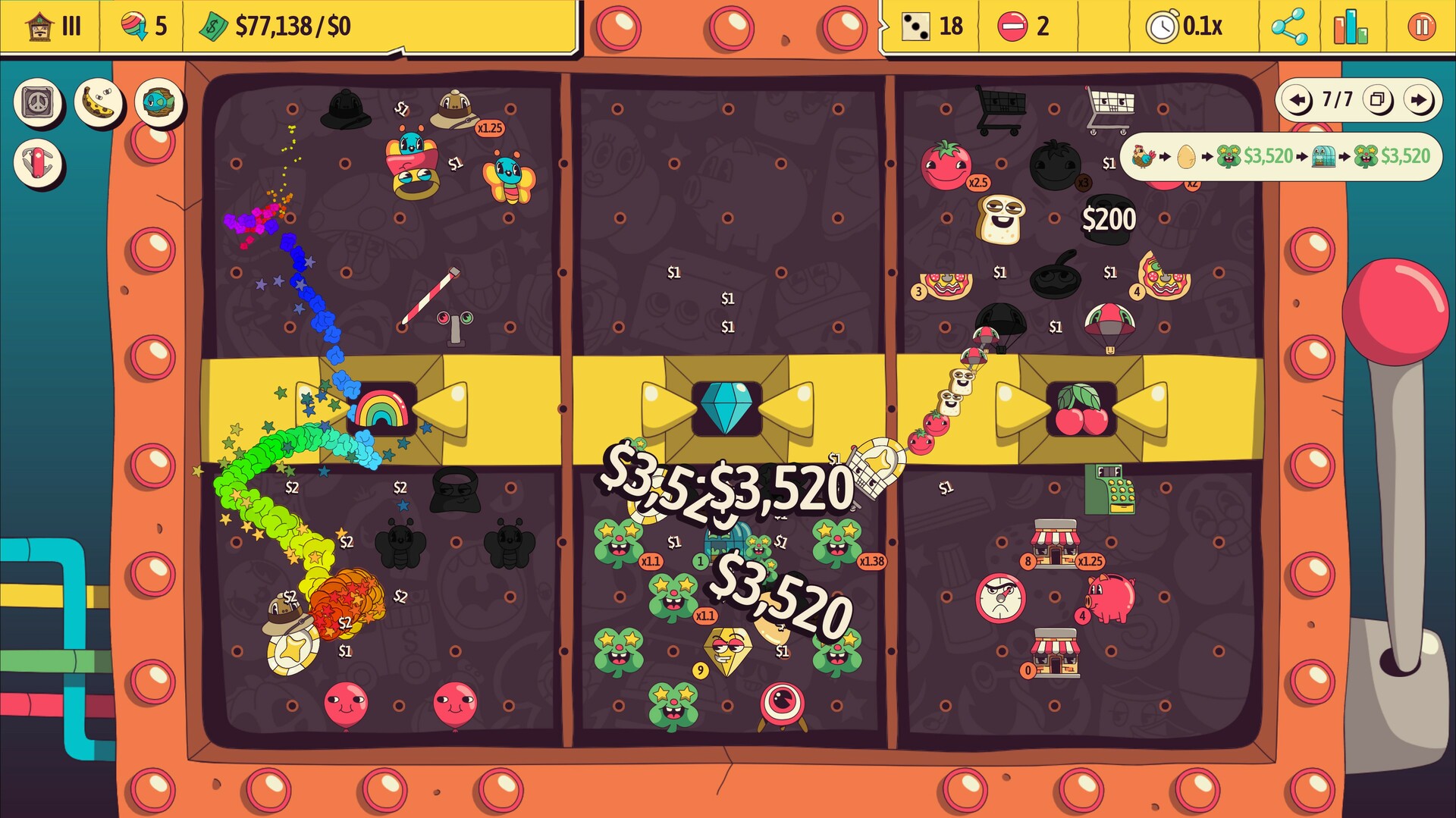 Скриншот: Ballionaire