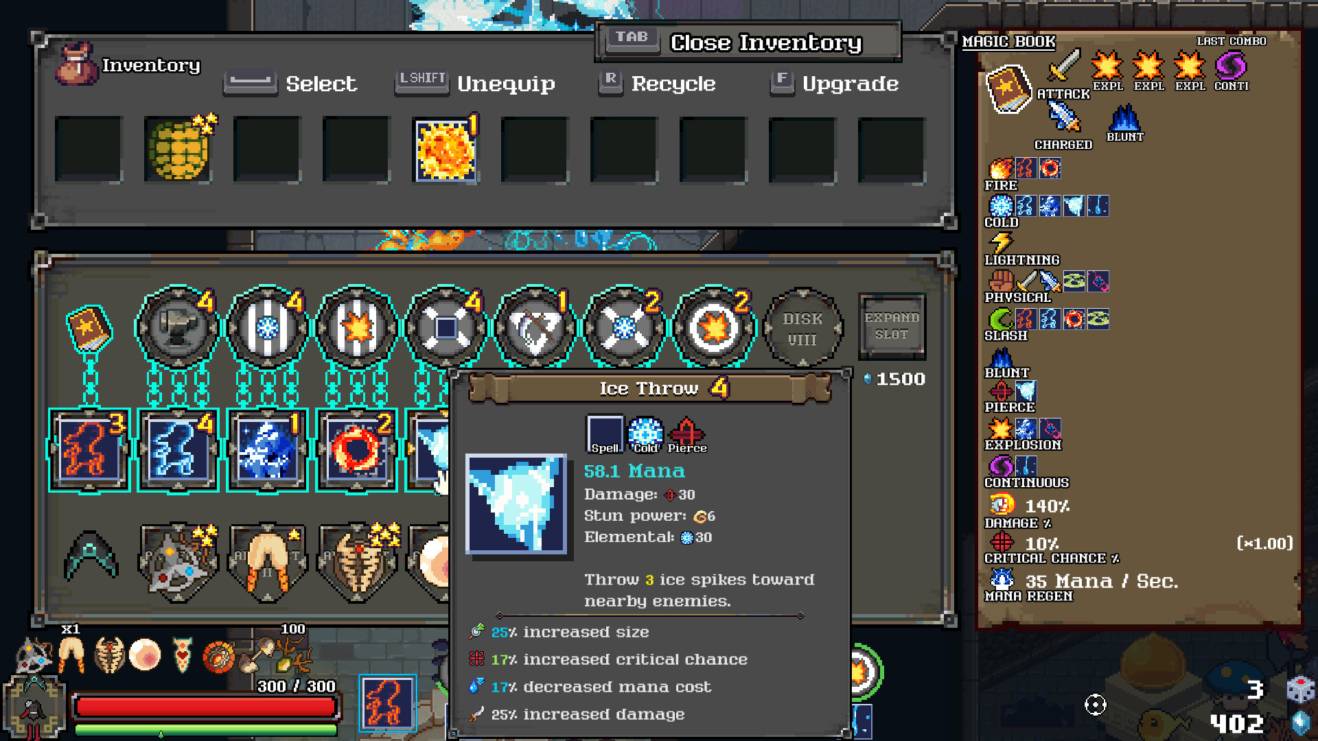 Скриншот: Spell Disk