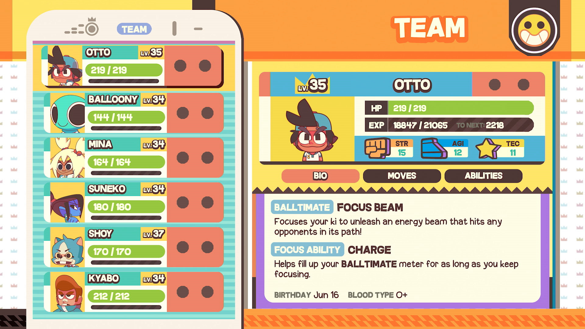 Скриншот: Dodgeball Academia