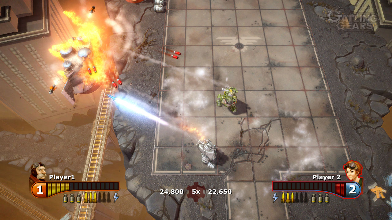 Скриншот: Gatling Gears