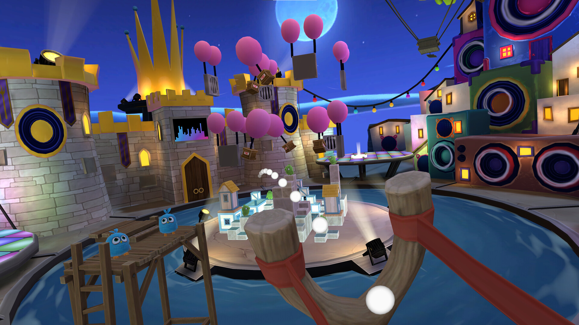 Скриншот: Angry Birds VR: Isle of Pigs