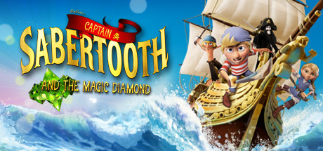 Обложка: Captain Sabertooth and the Magic Diamond