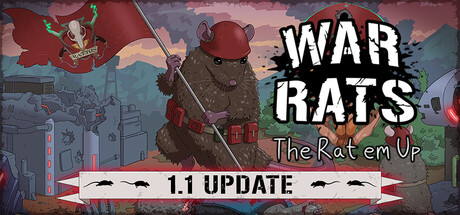 Обложка: WAR RATS: The Rat em Up
