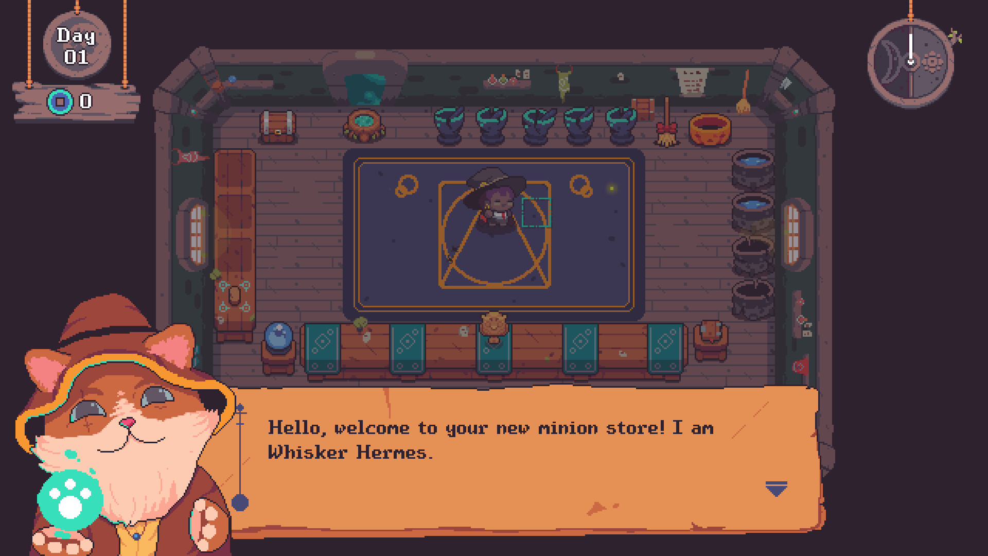 Скриншот: Tiny Witch