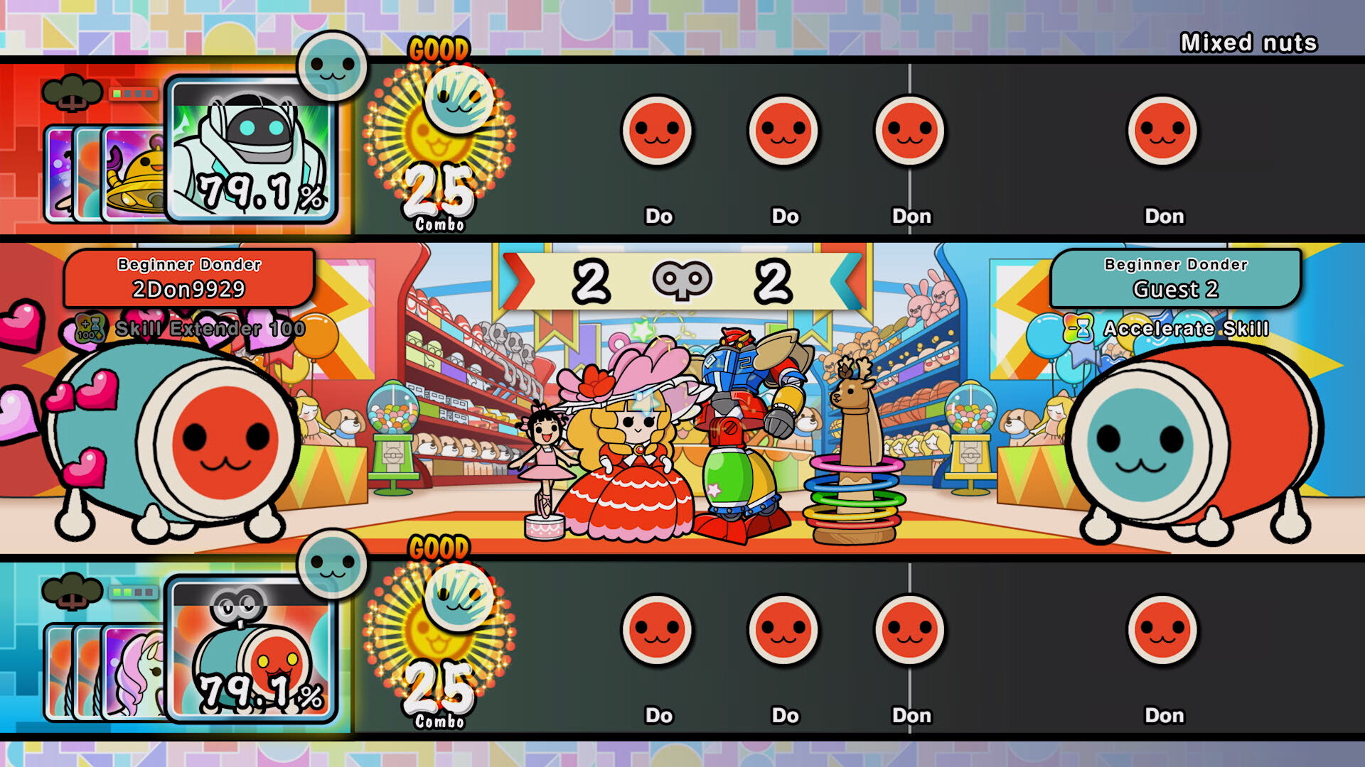 Скриншот 6: Taiko no Tatsujin: Rhythm Festival
