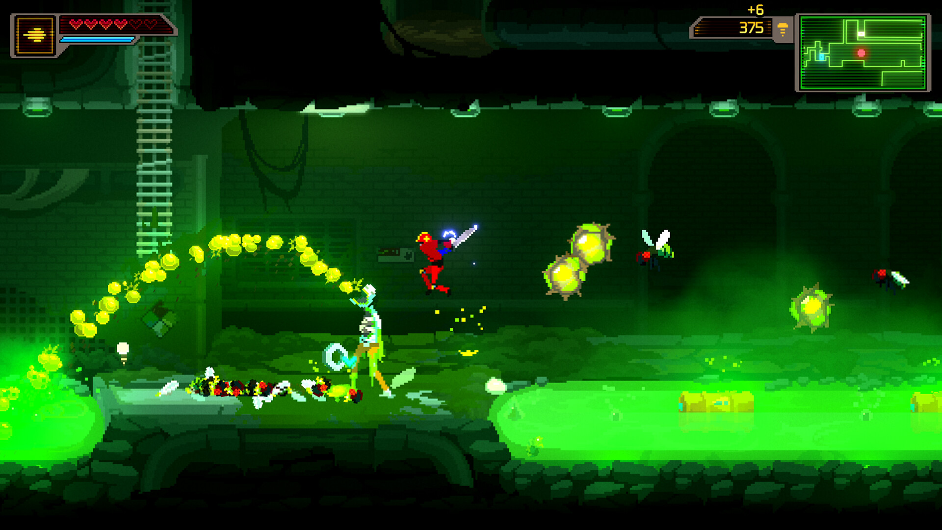 Скриншот: Turbo Kid