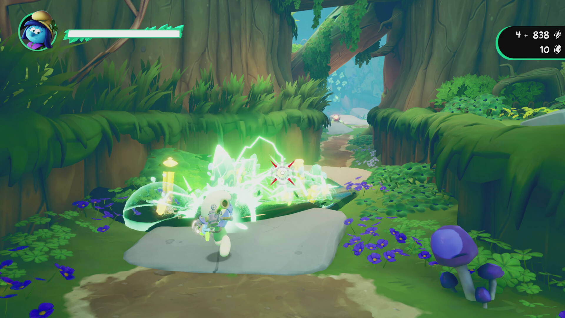 Скриншот: The Smurfs 2 - The Prisoner of the Green Stone