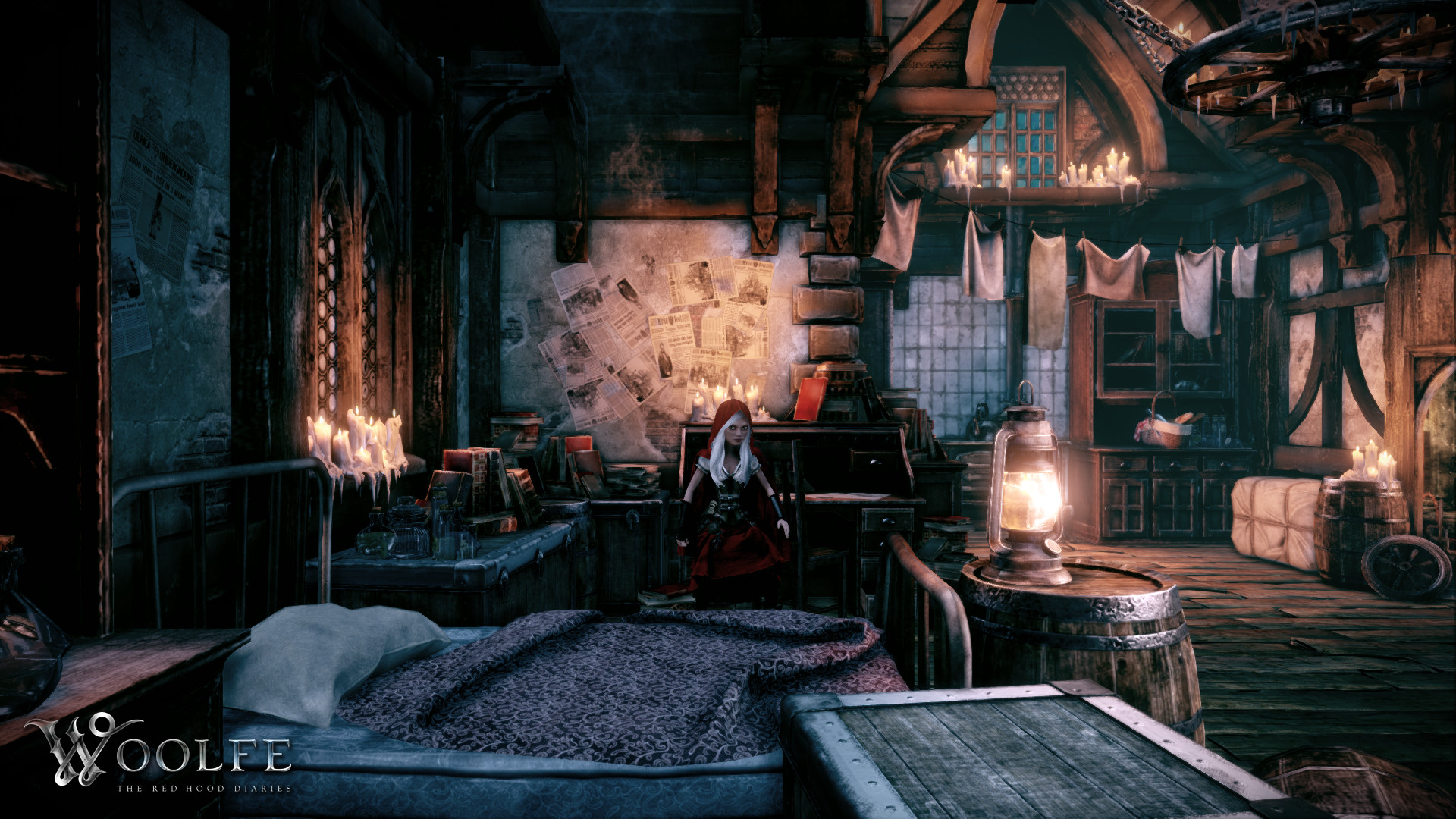 Скриншот: Woolfe - The Red Hood Diaries