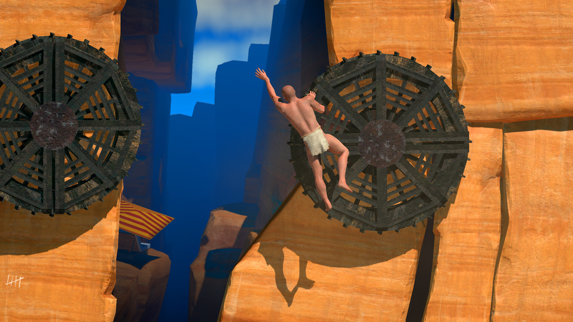 Скриншот: A Difficult Game About Climbing