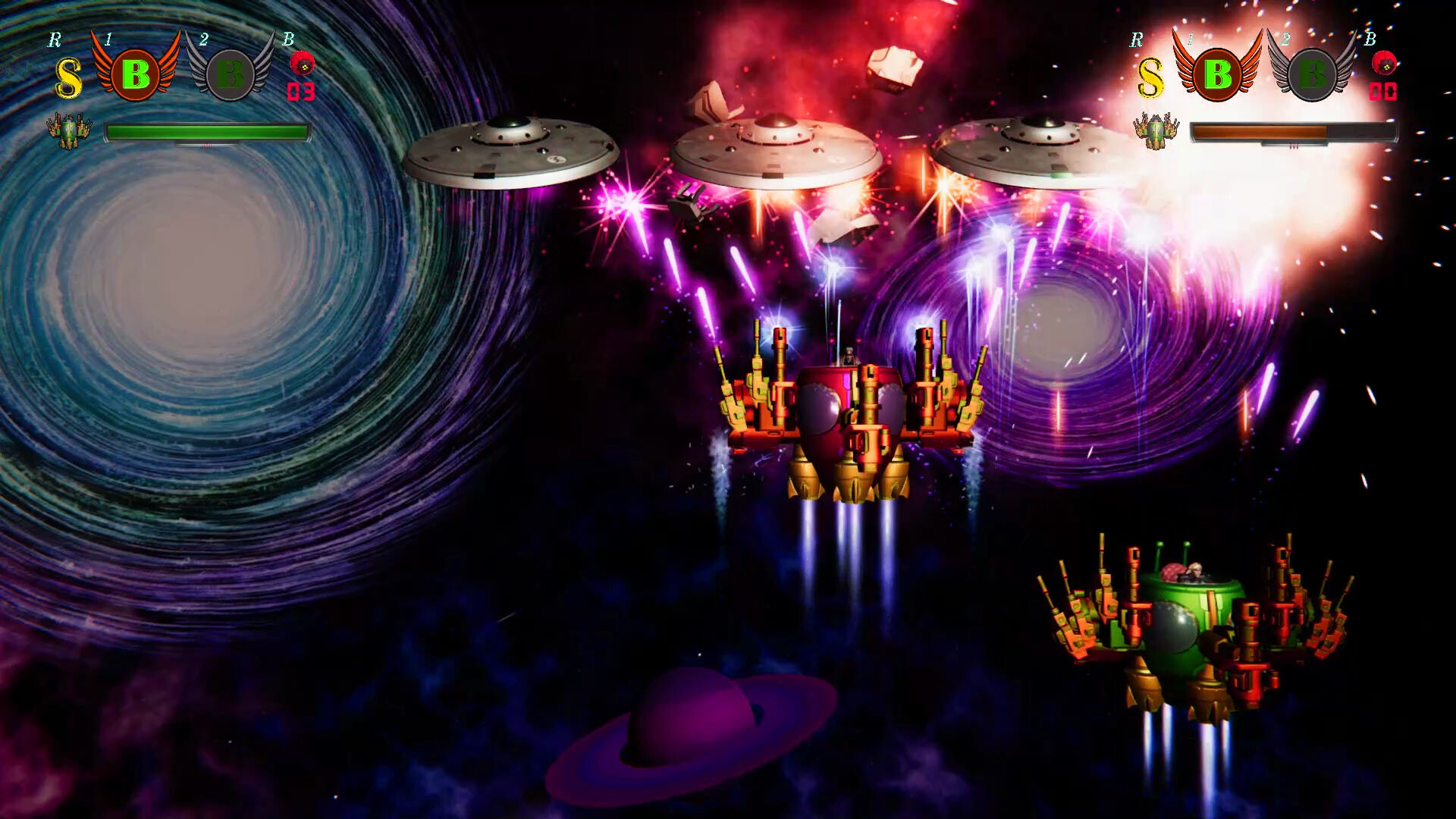 Скриншот: MT Force Aliens Uprising