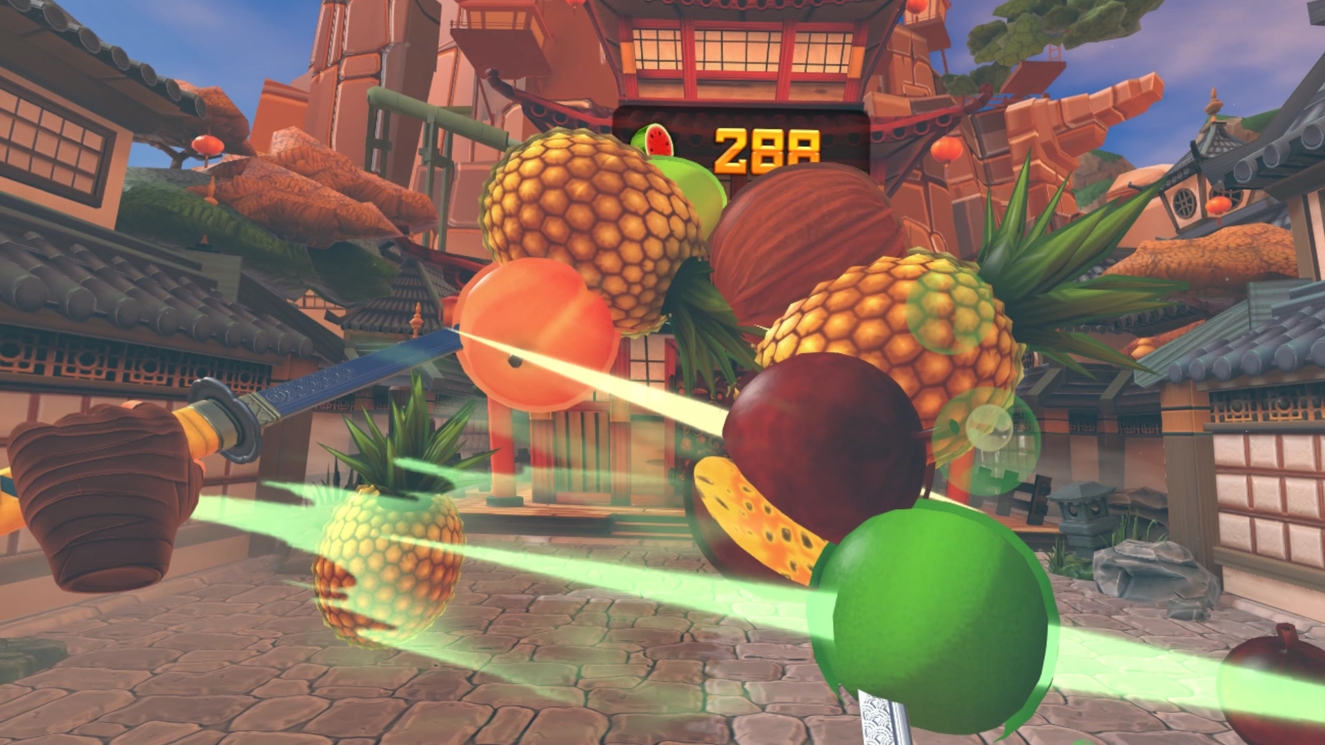 Скриншот 8: Fruit Ninja VR