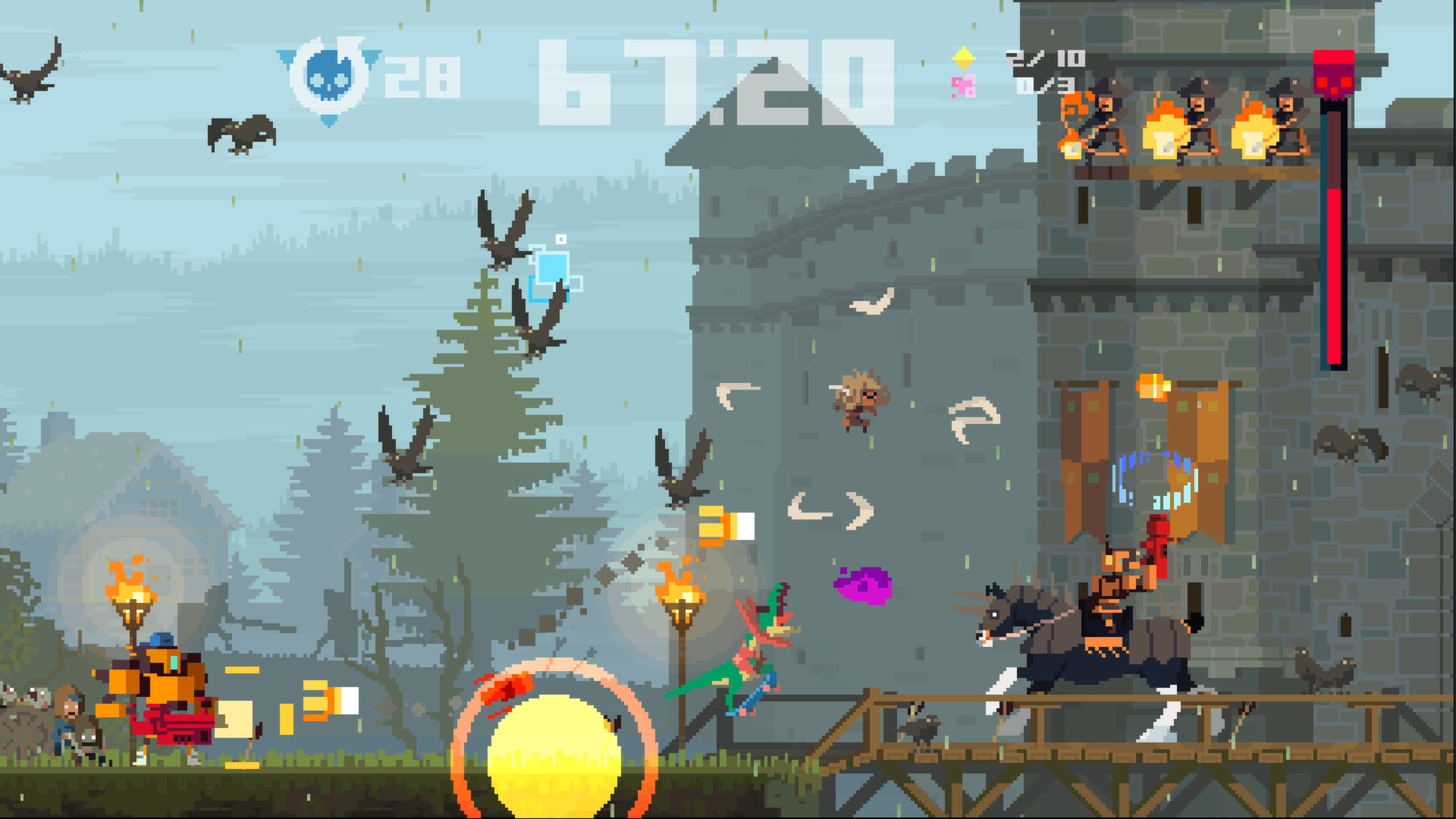 Скриншот: Super Time Force Ultra