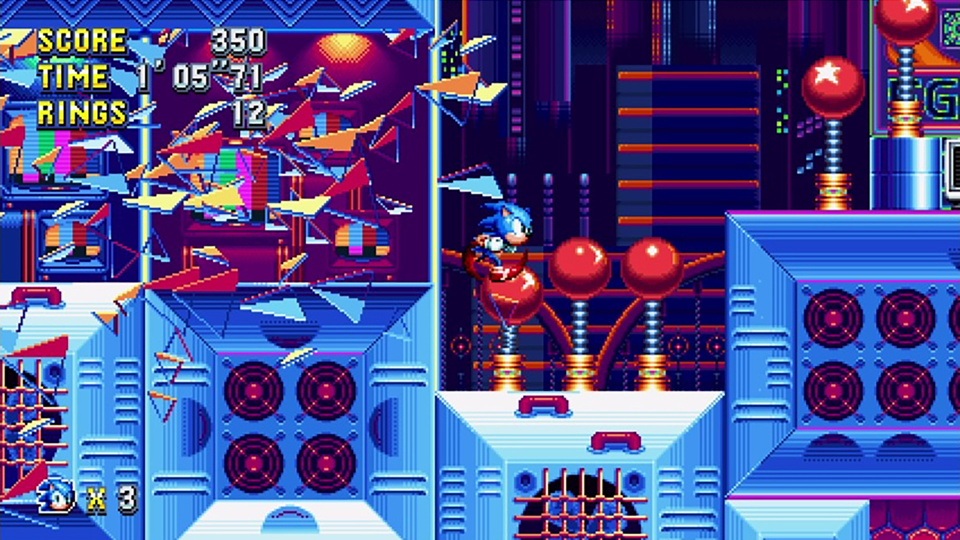 Скриншот: Sonic Mania