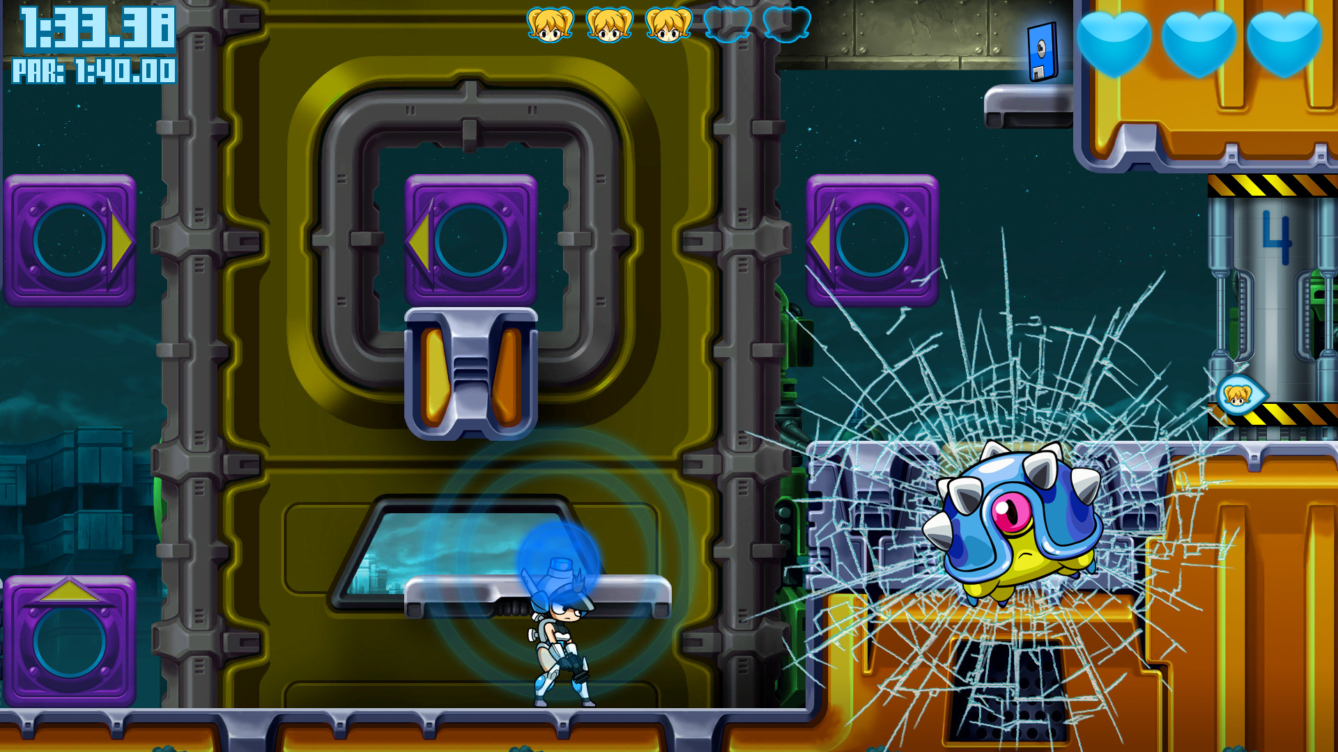 Скриншот 7: Mighty Switch Force! Collection