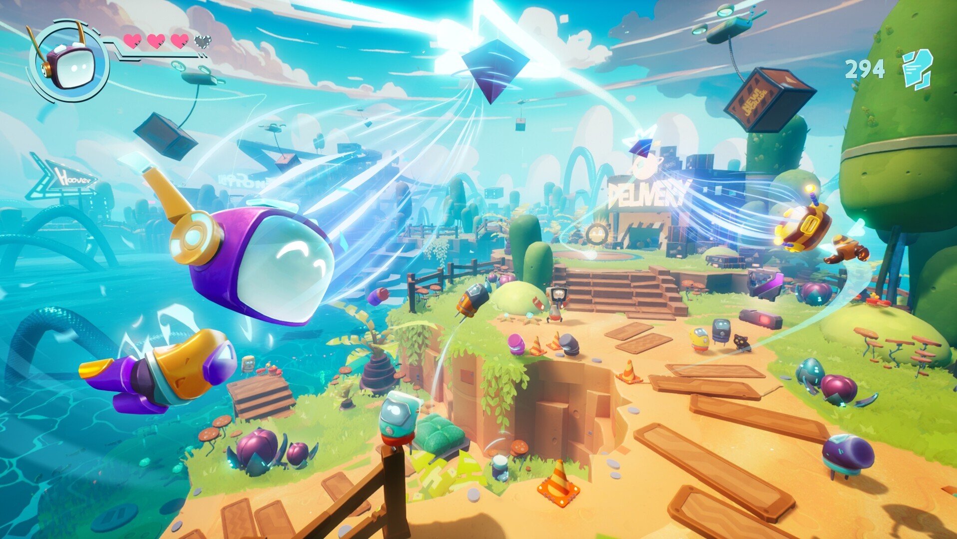 Скриншот: Boti: Byteland Overclocked