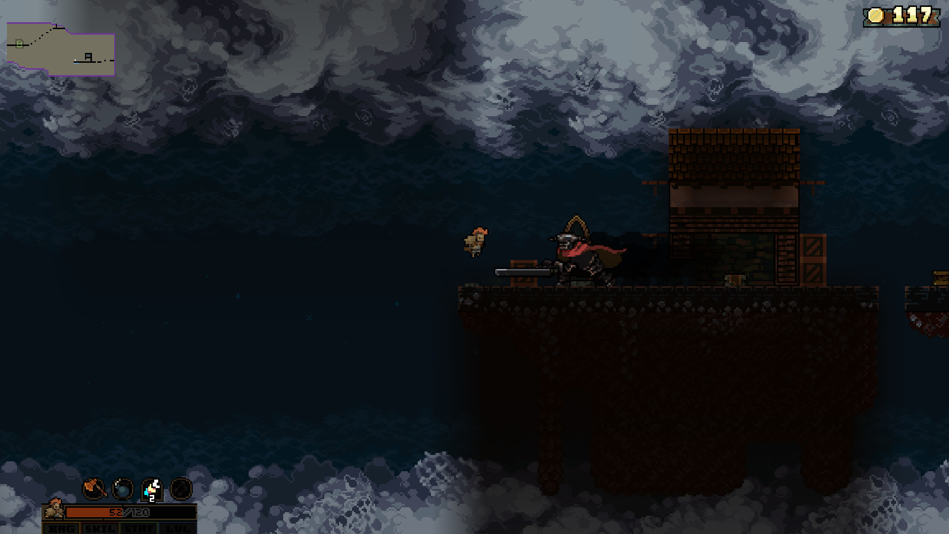 Скриншот: Vagante