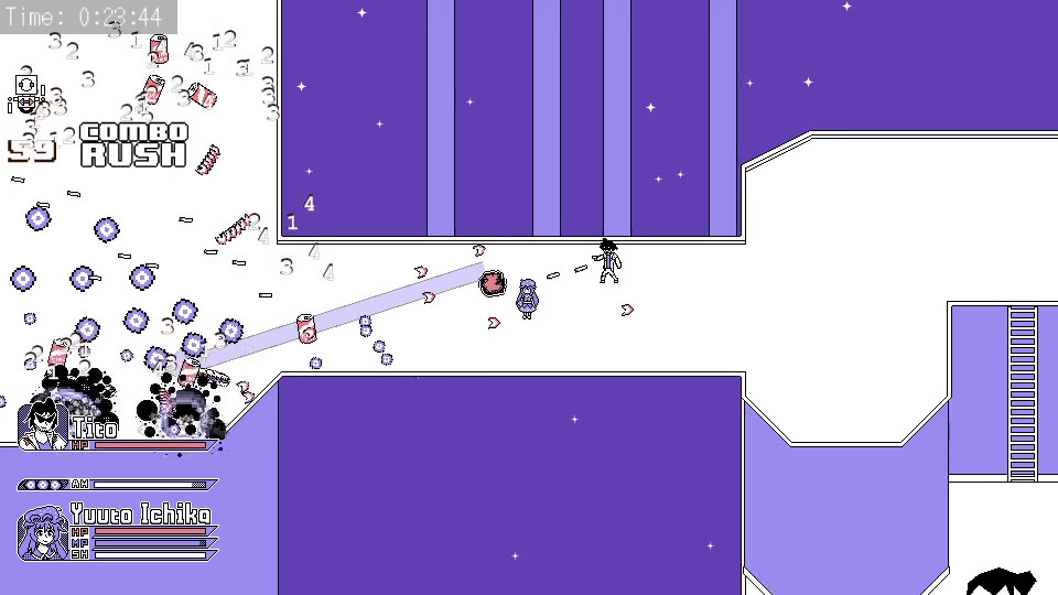 Скриншот: Super Ledgehop: Double Laser