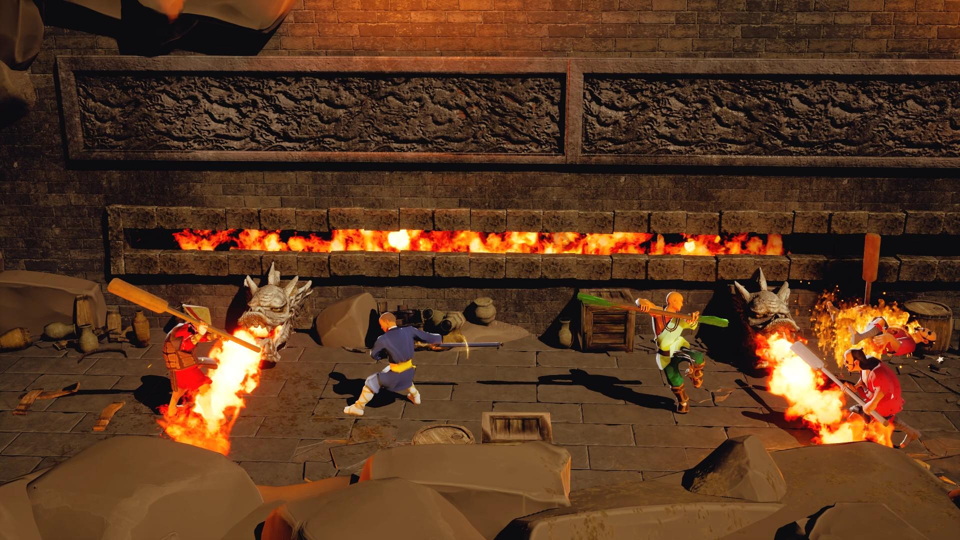 Скриншот: 9 Monkeys of Shaolin