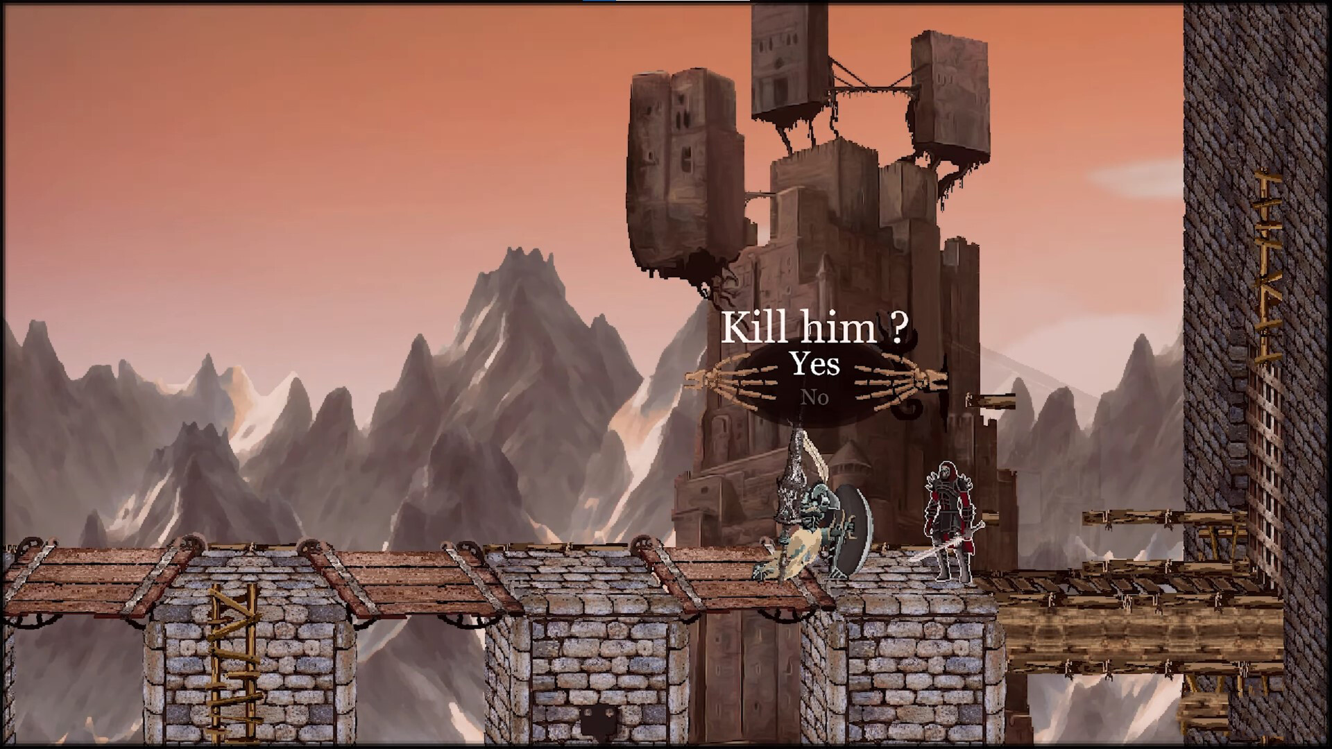 Скриншот: Skelethrone: The Chronicles of Ericona