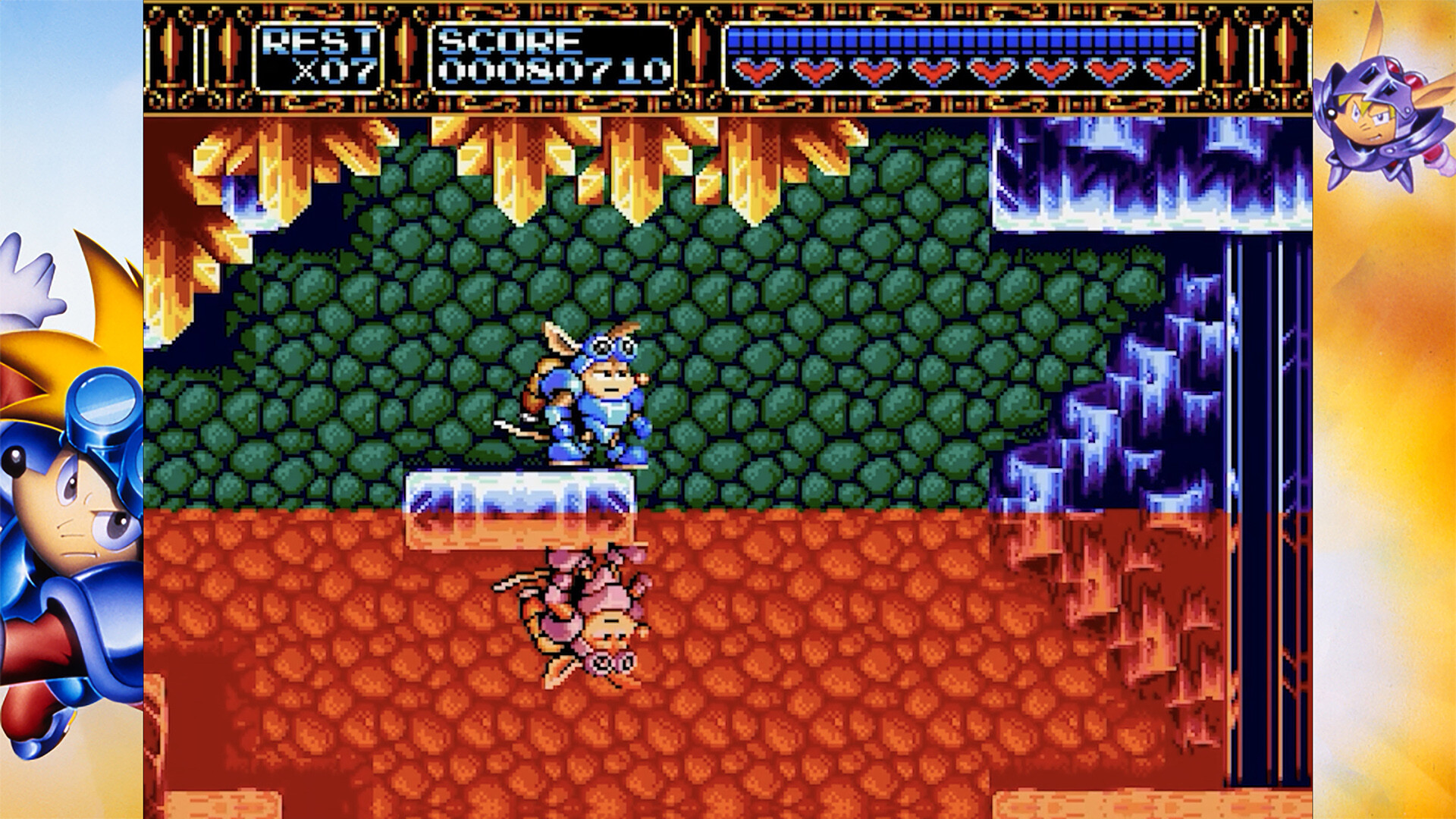 Скриншот 6: Rocket Knight Adventures: Re-Sparked Collection