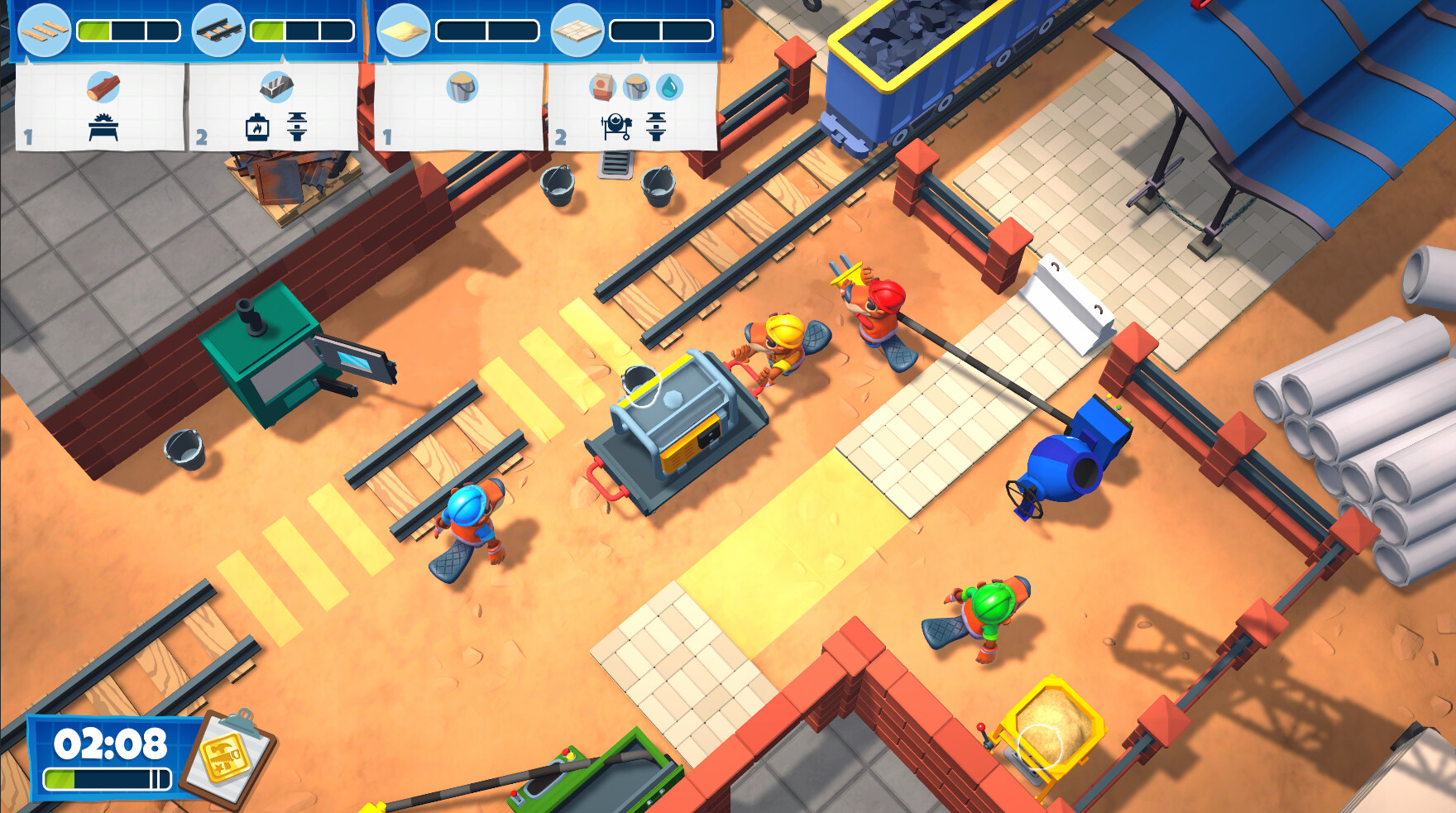 Скриншот: Bober Constructions