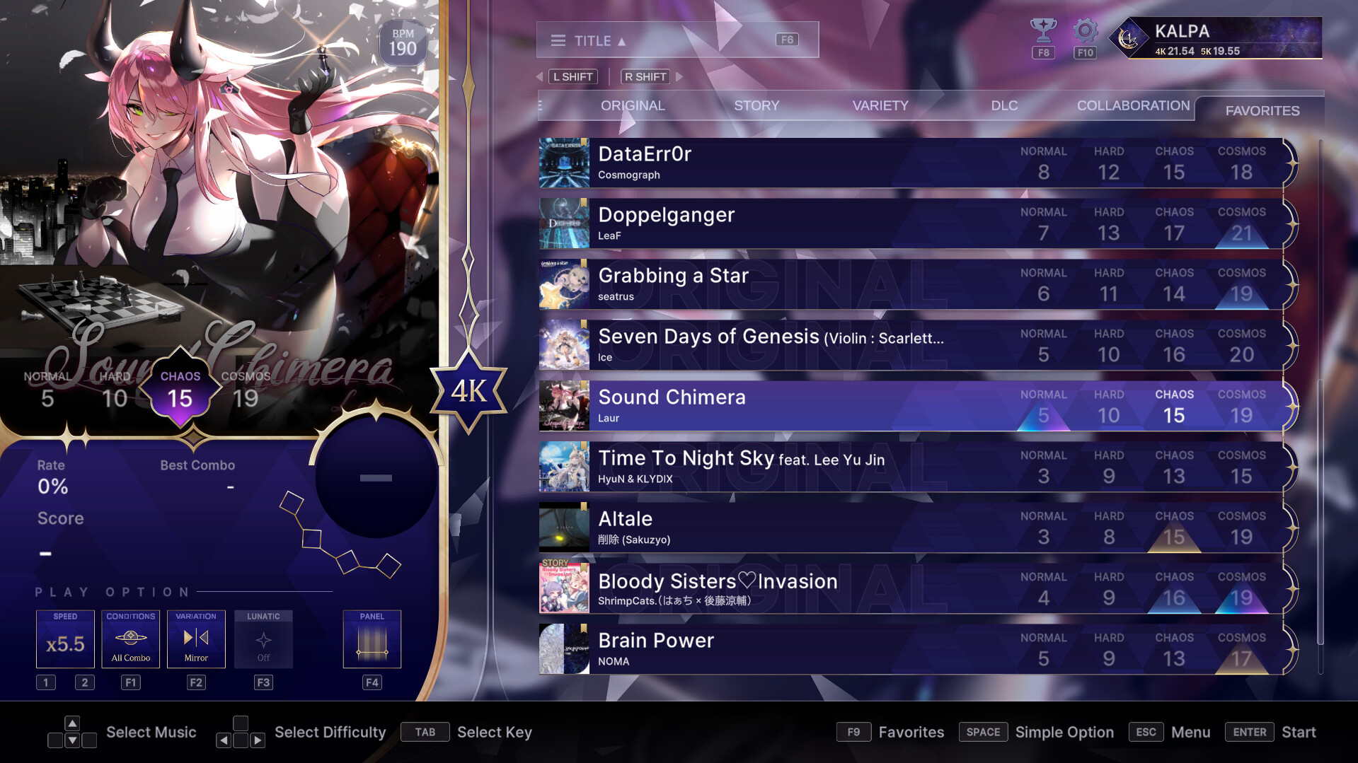 Скриншот: KALPA: Cosmic Symphony