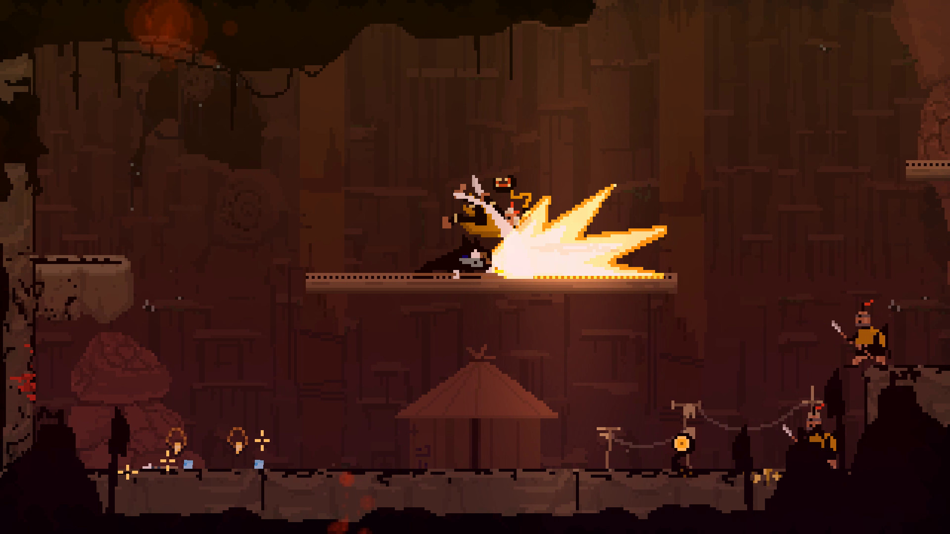 Скриншот: Olija