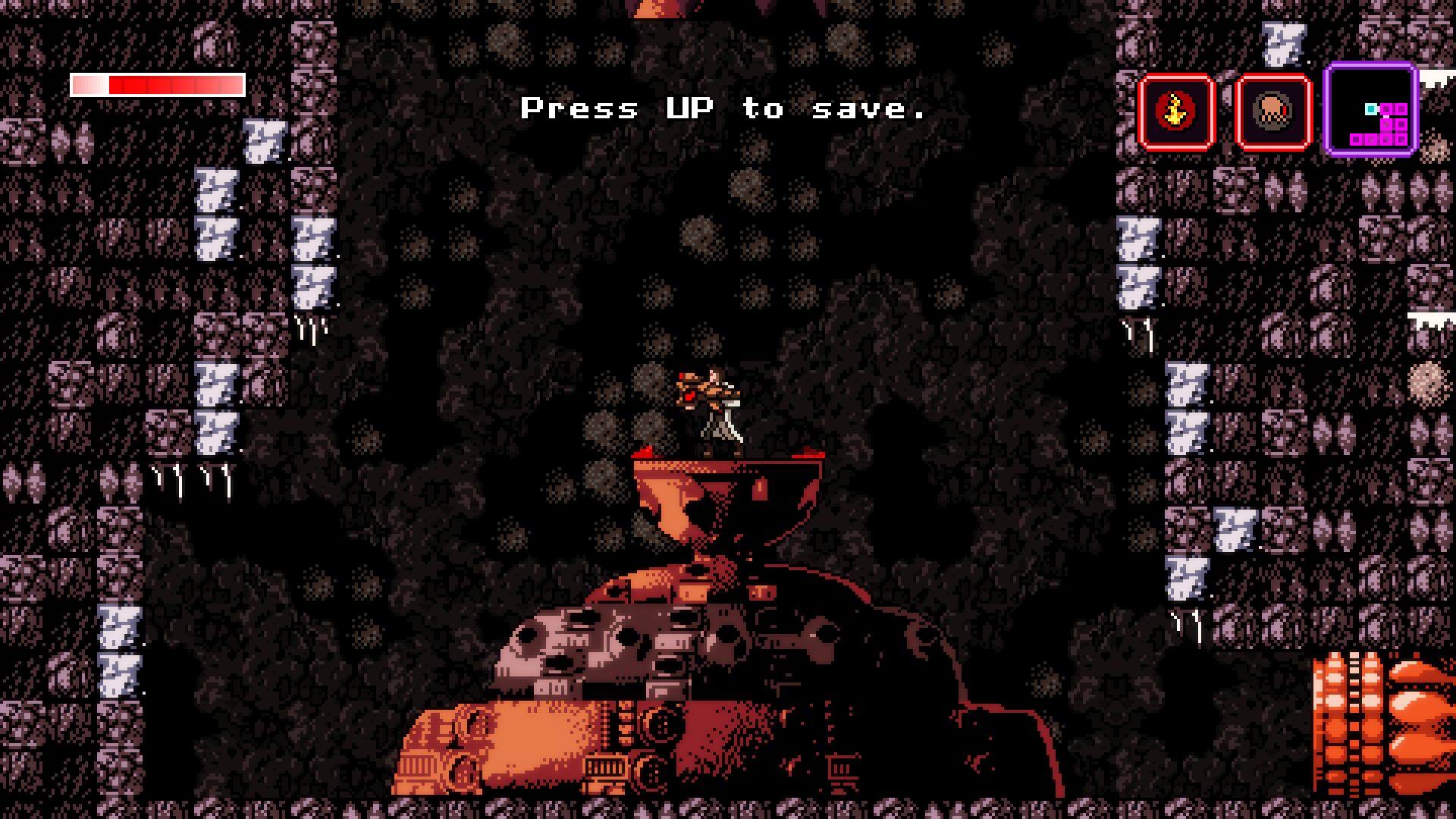 Скриншот: Axiom Verge
