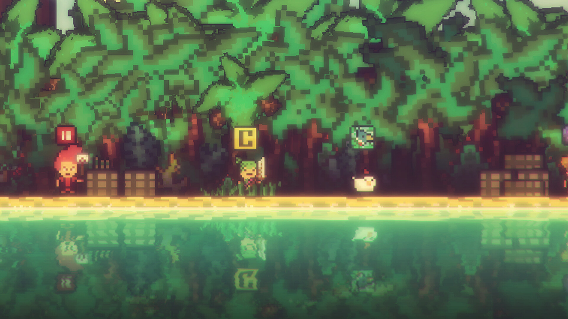 Скриншот: Pixel Piracy