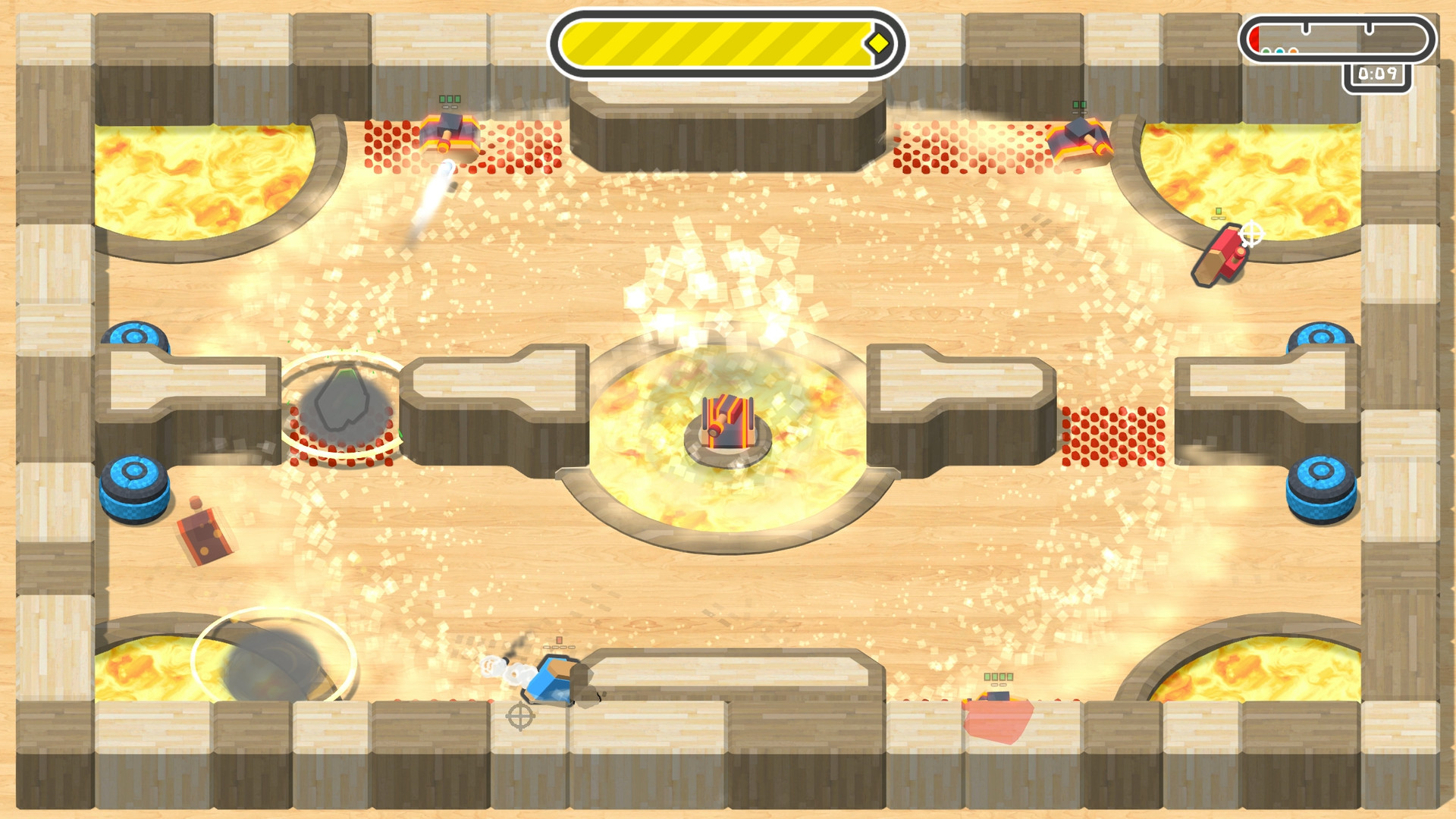 Скриншот: Toy Tanks