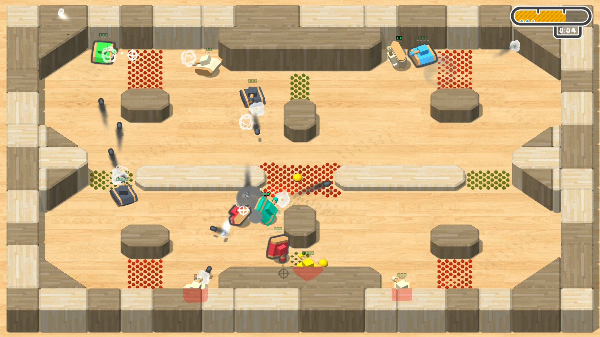 Скриншот: Toy Tanks